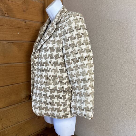 Marni Tweed Blazer Jacket EU 44 US 8 Classic Designer Career Quality Timeless - Picture 10 of 16